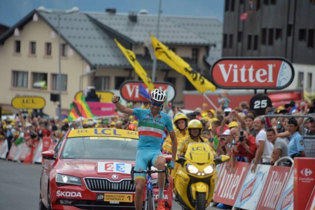 Vincenzo Nibali vittoria tappa Tour.
