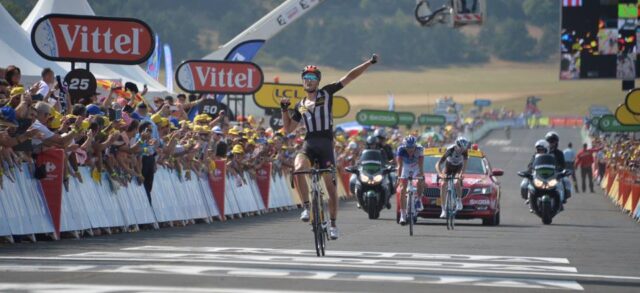 Steve Cummings, vincitore della tappa 14 del Tour