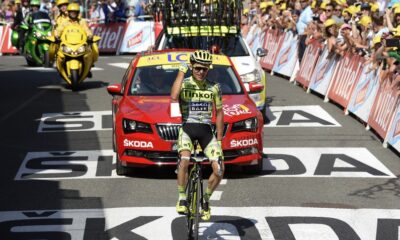 Rafal Majka, vincitore dell'undicesima tappa del Tour 2015