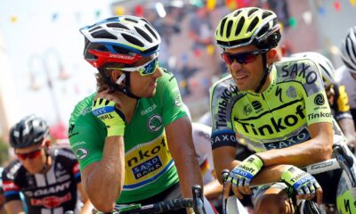Peter Sagan e Alberto Contador