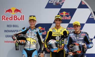 Prima fila Moto2 al #IndyGP