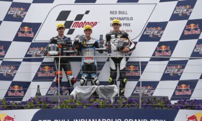 podio Moto3 #IndyGP