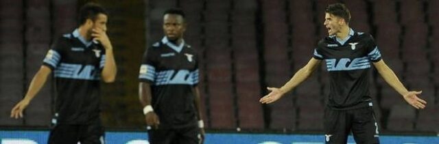 debacle Lazio a Napoli.