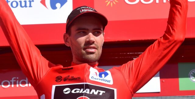 Tom Dumoulin, leader della Vuelta