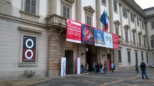 Giotto, l'ingresso a Palazzo Reale
