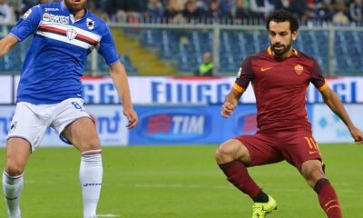 Salah, autore del momentaneo pareggio della Roma