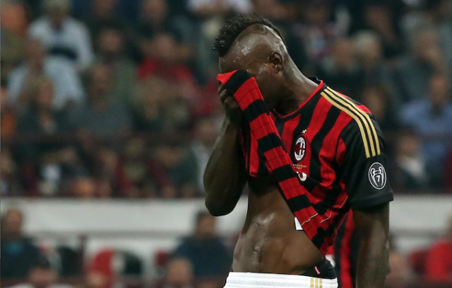Milan: nella foto Mario balotelli