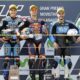 Moto3 podio Aragon: 1°Oliveira, 2° Navarro e 3° Fenati