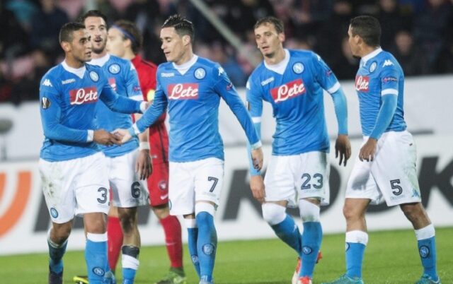Il Napoli di Sarri è uscito vincitore dalla trasferta danese in Europa League