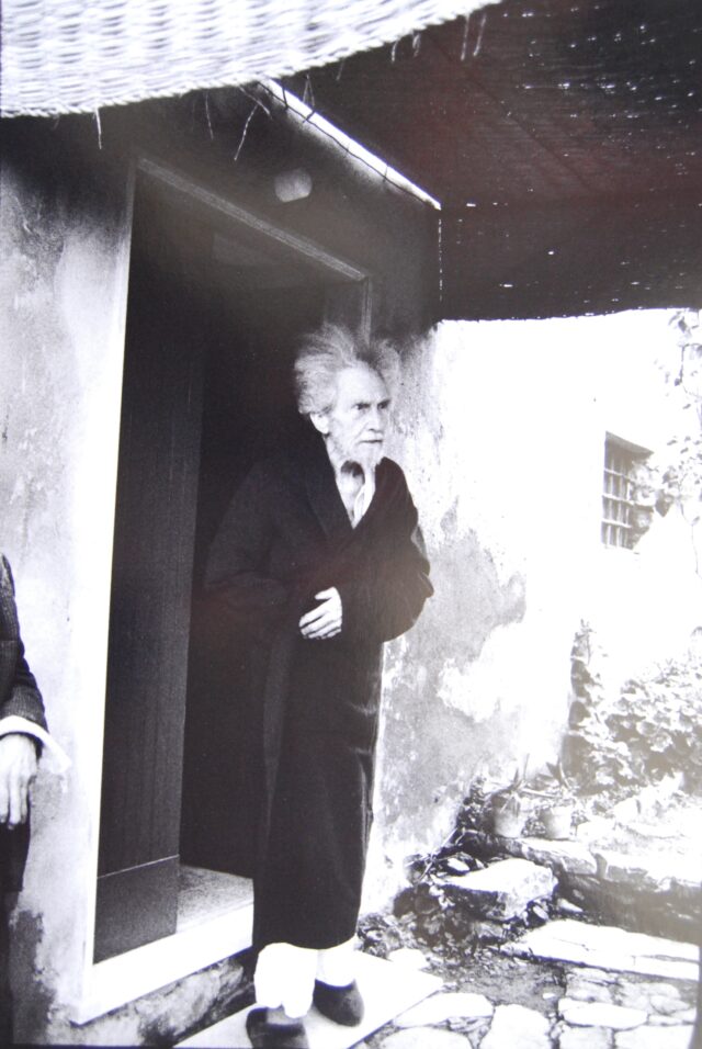 Lisetta Carmi,Ezra Pound, Sant'Ambrogio di Rapallo, 1966