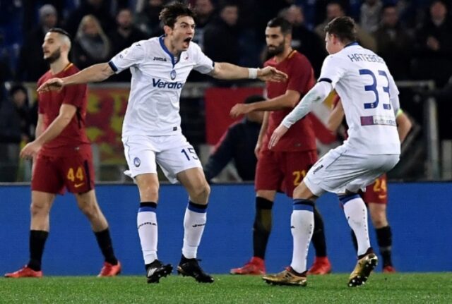 La Roma cade in casa contro l'Atalanta