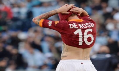 De Rossi: rabbia e impotenza dopo Barcellona-Roma 4-1