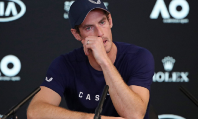 Il tennista britannico Andy Murray
