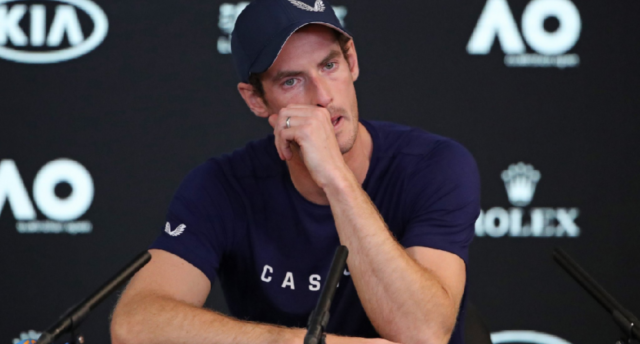 Il tennista britannico Andy Murray