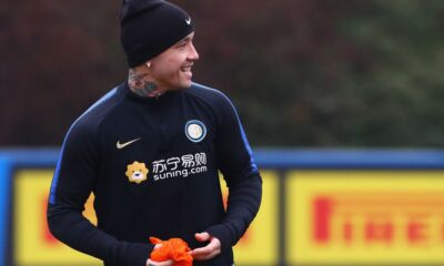 Radja Nainggolan allenamento Inter