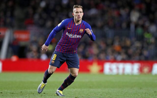 Arthur Melo ai tempi del Barça