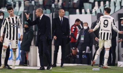 Lite Allegri - Morata durante Juventus-Genoa - Photo by SkySport