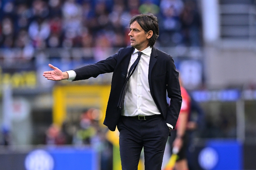 Simone Inzaghi / il tecnico non ha ancora rinnovato ma i tifosi chiamano il rinnovo - Photo by Inter.it