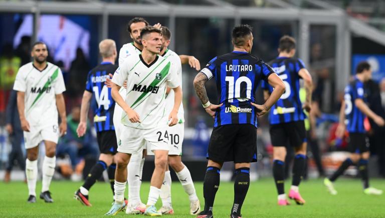 Crollo dell'Inter in casa contro il Sassuolo