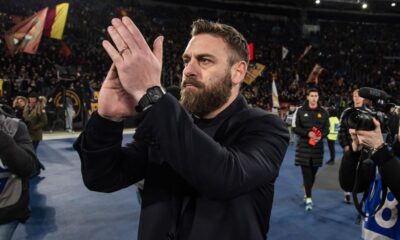 Daniele De Rossi Re di Roma (ph Eurosport)