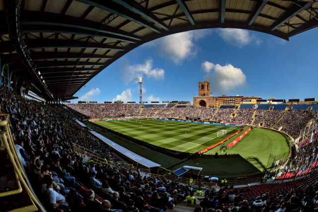 Stadio Renato Dall'Ara Bologna (Ph AEC Illuminazione)