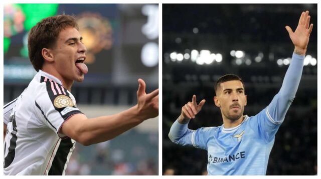 Il faccia a faccia tra Yildiz e Zaccagni in vista di Juventus-Lazio