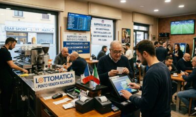 Gioco pubblico, bar con scommesse e punti ricarica online: il Rapporto FIPE 2025 fotografa un settore in trasformazione con oltre 35.000 punti vendita attivi e 1,14 milioni di dipendenti. Tutti i numeri regione per regione.